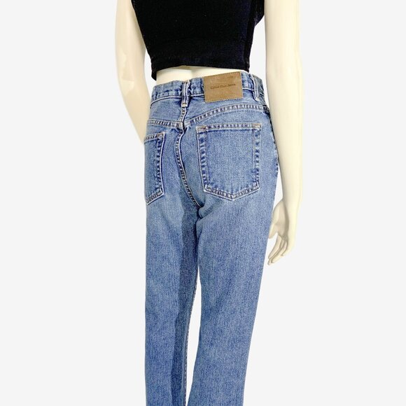 Vintage Medium Blue Wash Jeans by CALVIN KLEIN  / Made in Canada / size Small - Picture 10 of 11